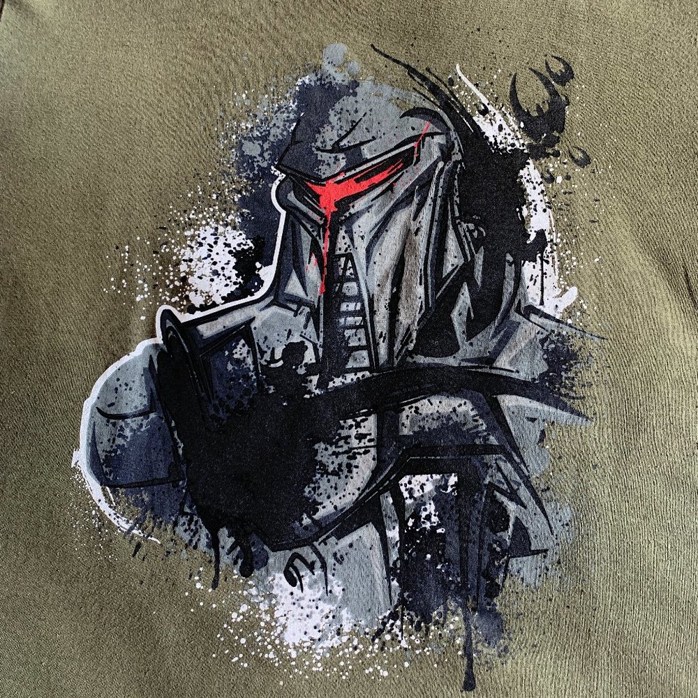 ❤️‍🔥 2 for $30 ❤️‍🔥 Battlestar Galactica Cylon Graphic Tee Unisex L Green